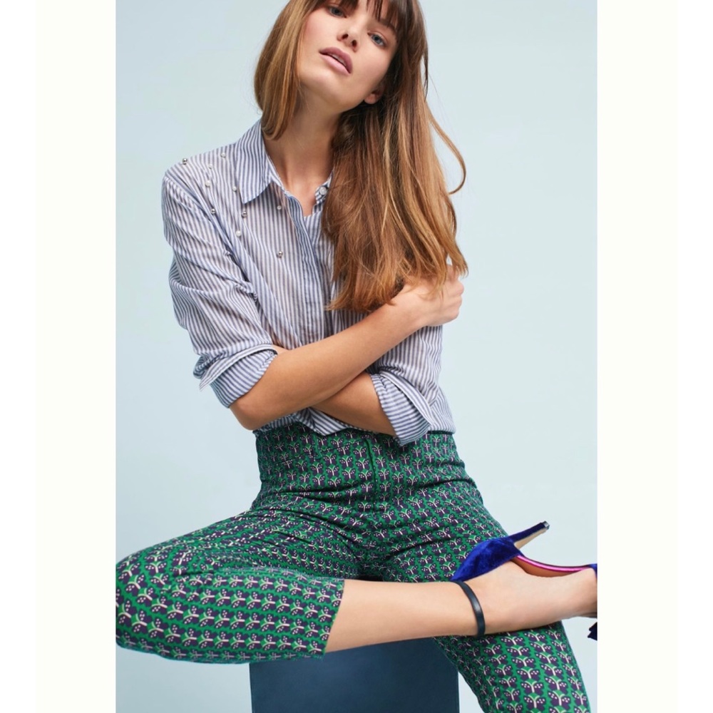 Anthropologie Essential Slim Trousers